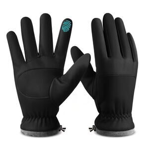 Essentials Womens Gloves Touchscreen Winter Waterproof Cold Weather